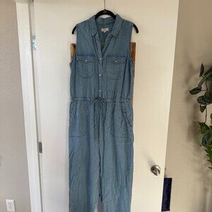 Thread & Supply Denim-like Jumpsuit